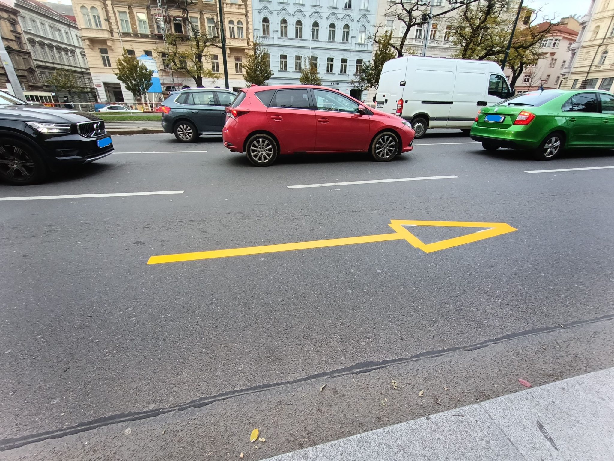 Automobily, Praha