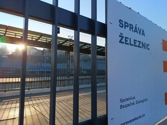 Správa železnic, koleje. Tereza Čapková