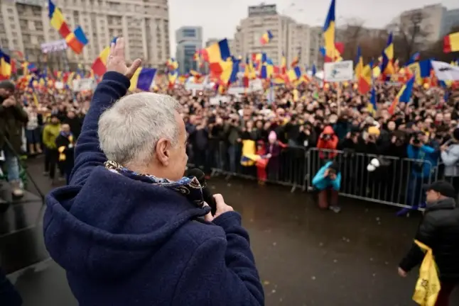 Rumunsko prezident volby Georgescu