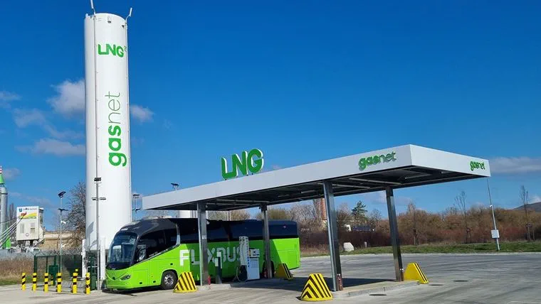 tankovací stanice na LNG