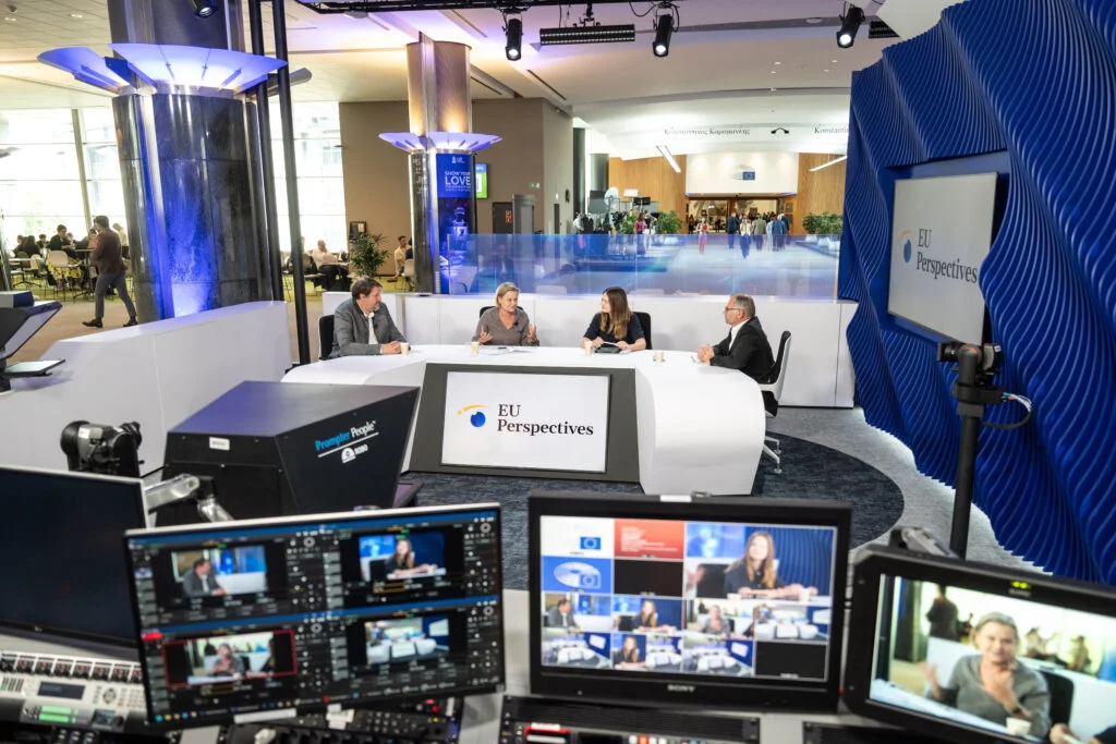 Podcast EU Perspectives na téma zemědělské politiky proběhl v Bruselu 13. května 2025 / Foto: Evropský parlament