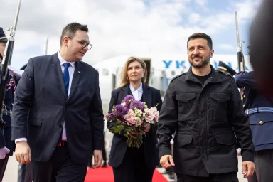Zelenskyj v Praze
