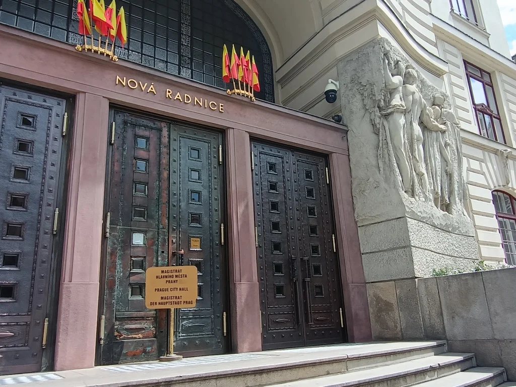 Budova pražského magistrátu na Mariánském náměstí. Foto: Tereza Čapková