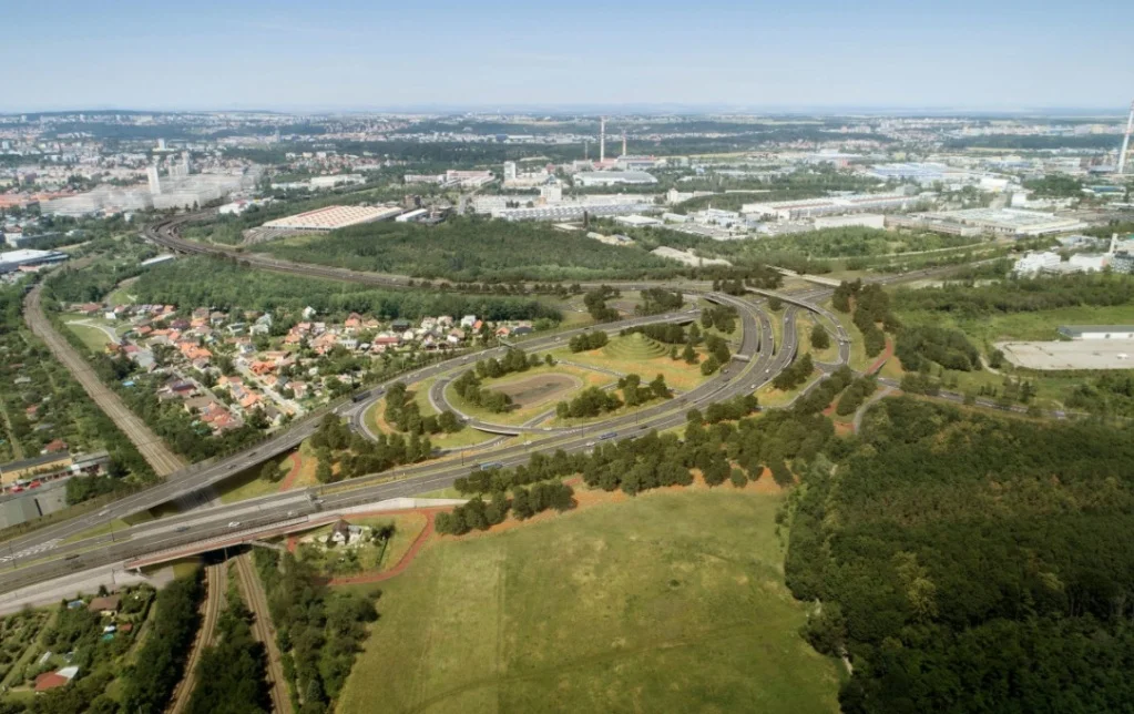Vizualizace pražského Městského okruhu. Rybníčky. Foto: Městský okruh