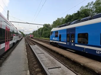 Mimořádná událost, Letovice. Foto: Drážní inspekce