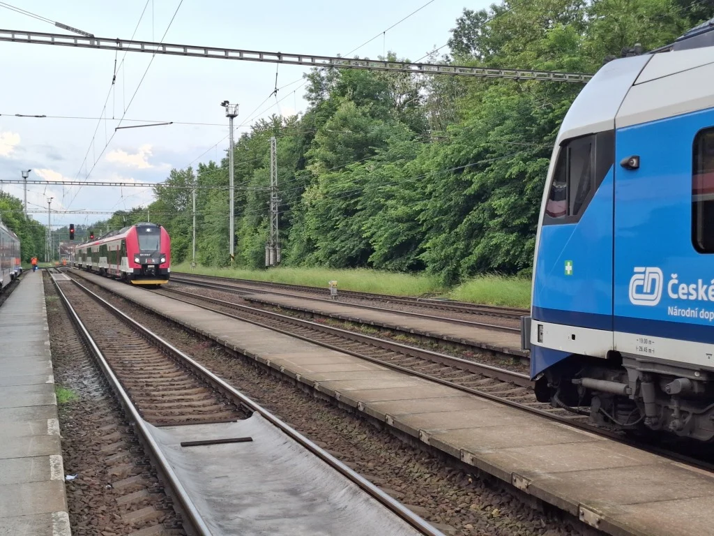 Letovice, mimořádná událost. Foto: Drážní inspekce