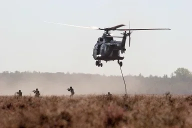 helikoptéra útok
