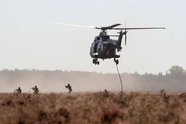 helikoptéra útok