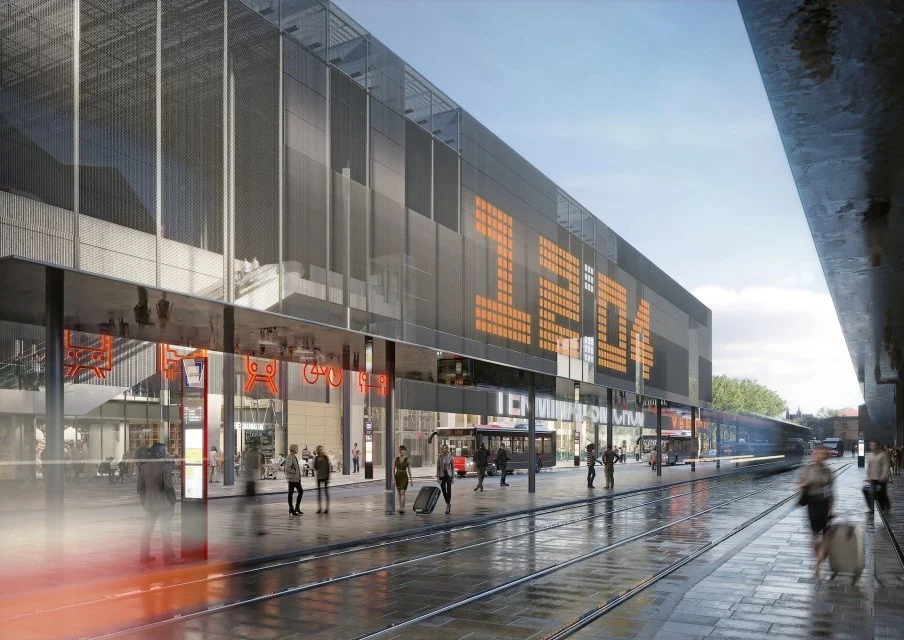 Vizualizace Terminálu Smíchov. Foto: IPR Praha