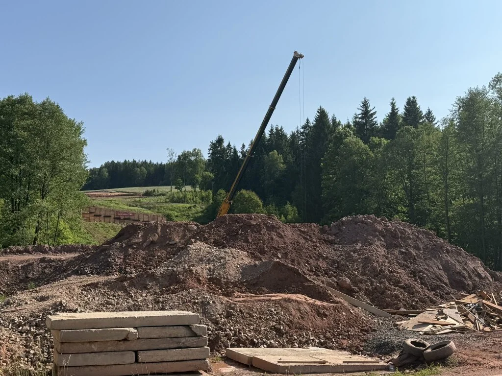 Halda, jeřáb
