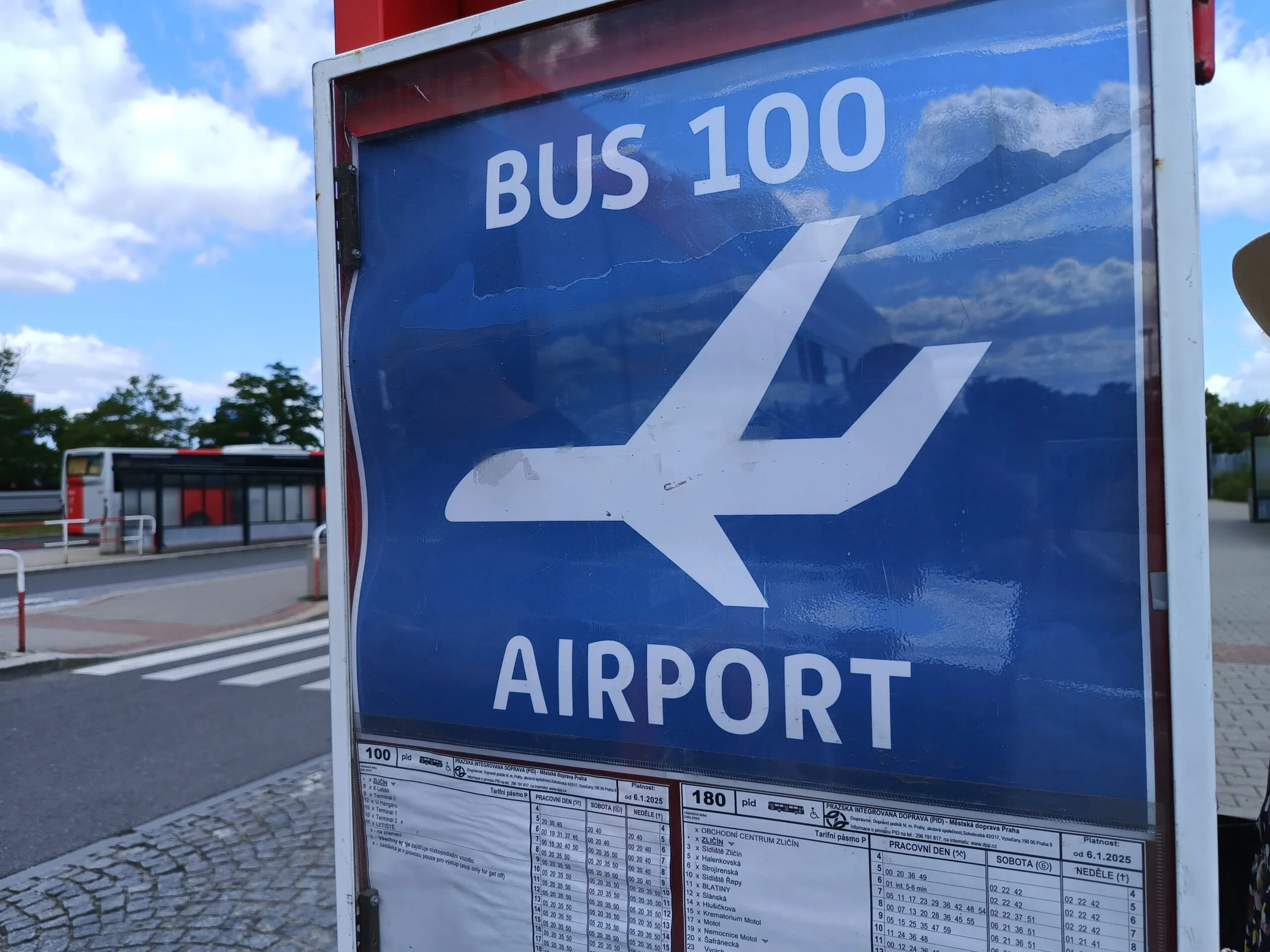 Zastávka, autobus