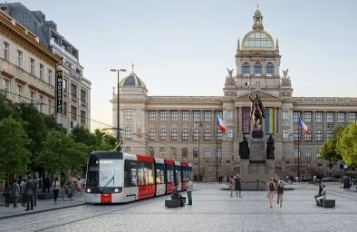 Tramvaje, Václavské náměstí