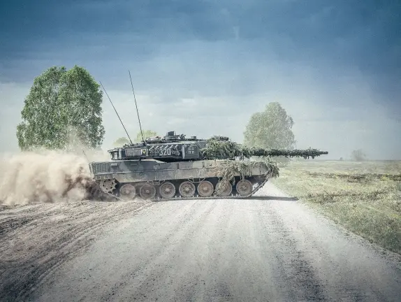 tank jízda