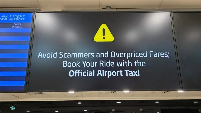 Nová upozornění pražského letiště. Foto: Letiště Praha