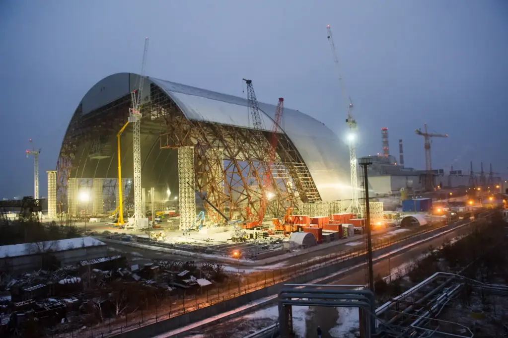 Černobyl sarkofág