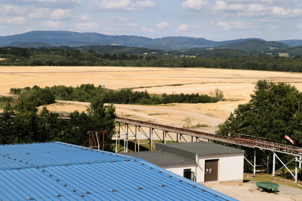 Odkaliště ve Stráži pod Ralskem. Foto: Jan Soběslavský