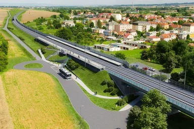 Trať, zastávka