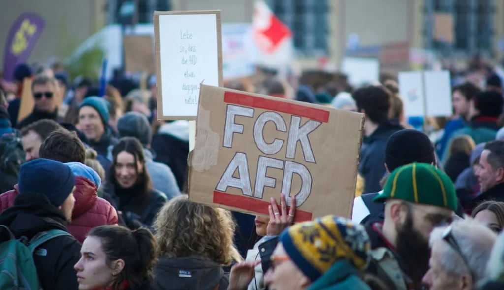AfD protesty