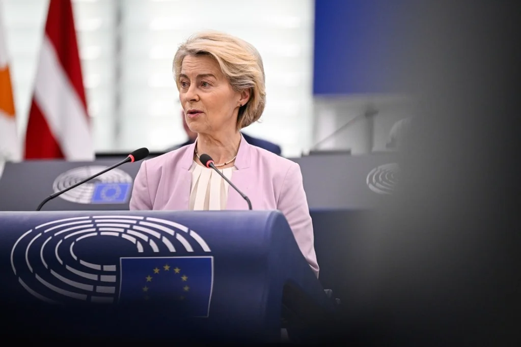 Předsedkyně Evropské komise Ursula von der Leyenová