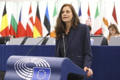 Německá zelená poslankyně Evropského parlamentu Alexandra Geeseová