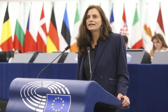 Německá zelená poslankyně Evropského parlamentu Alexandra Geeseová