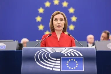 moldavská prezidentka Maia Sanduová
