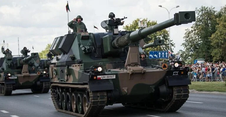 Polsko armáda houfnice