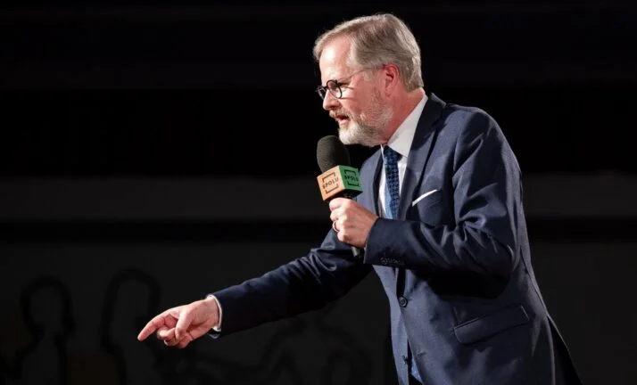 Končící premiér Petr Fiala (ODS).