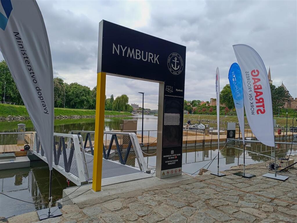 otevření přístaviště v Nymburku