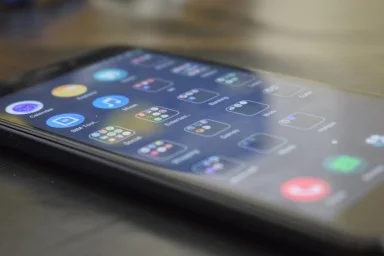 displej chytrého telefonu