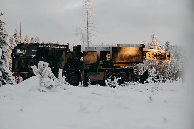 raketomet polární kruh cvičení