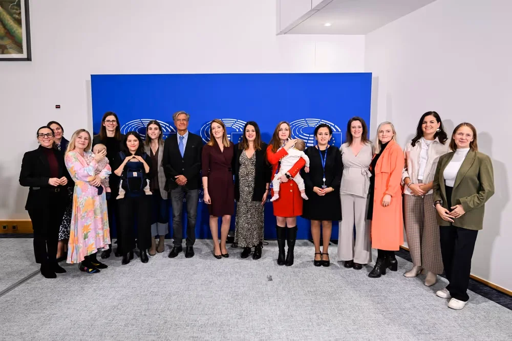 těhotné poslankyně v Evropském parlamentu