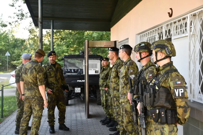 muniční sklad ostraha