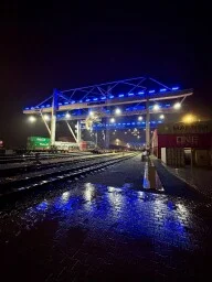 železnice překladiště