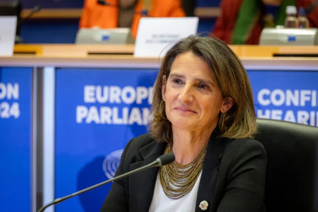 evropská komisařka pro spravedlivou transformaci Teresa Riberaová