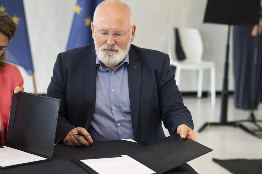 architekt Zelené dohody pro Evropu Frans Timmermans
