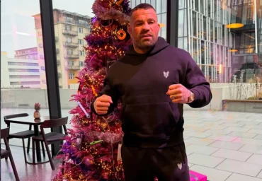 zápasník Vánoce stromeček