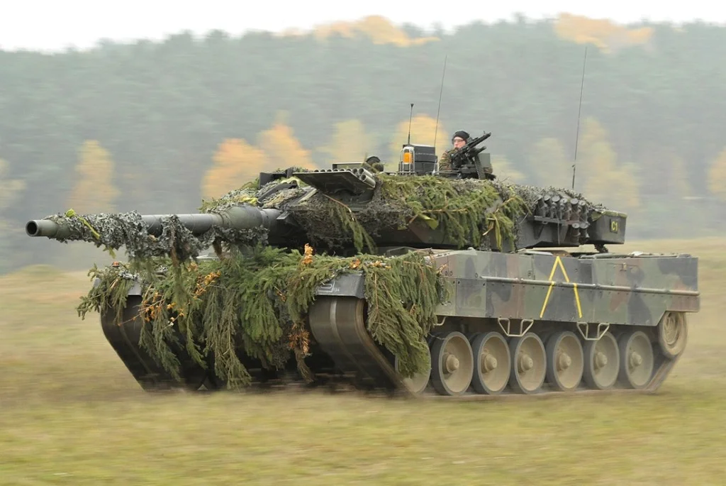 německý tank Leopard 2A6