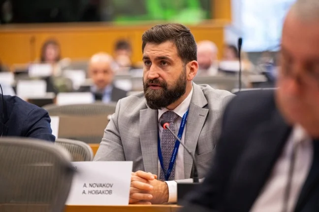 evropský poslanec Andrey Novakov