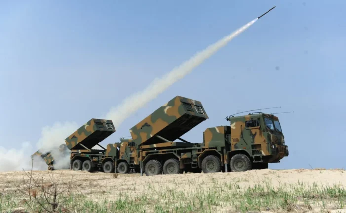 raketomet Jižní Korea