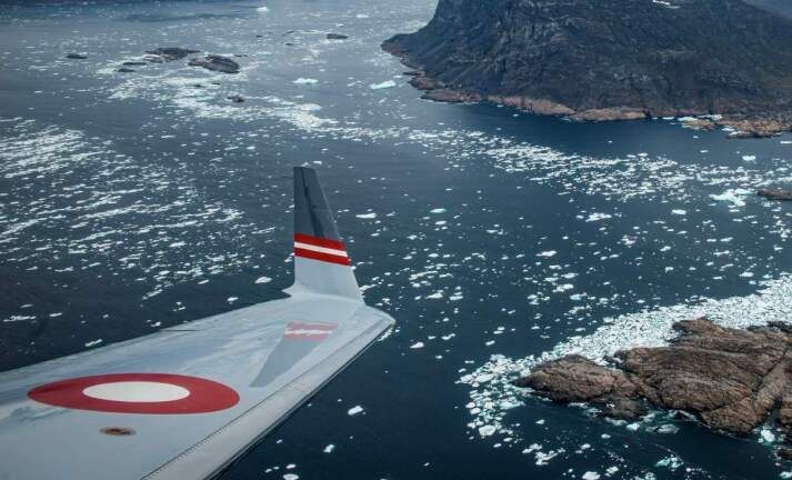 křídlo letadlo Arktida