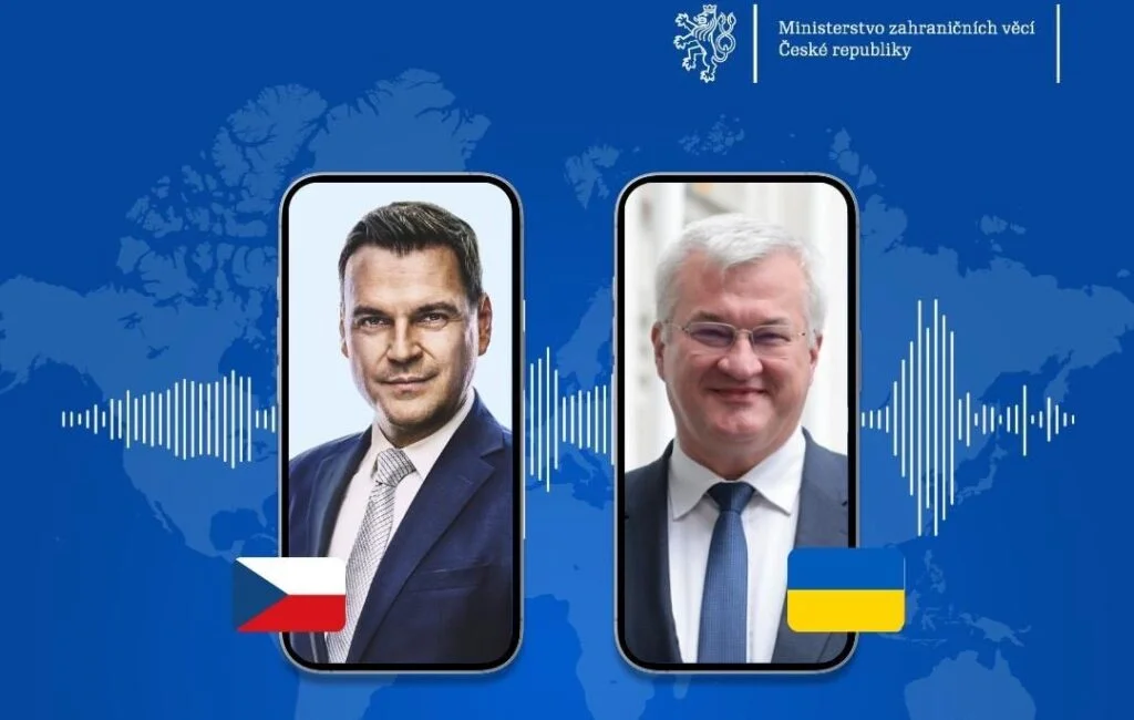 Macinka na návštěvě Ukrajiny. Vzal si s sebou Turka, kvůli útokům dorazili se zpožděním