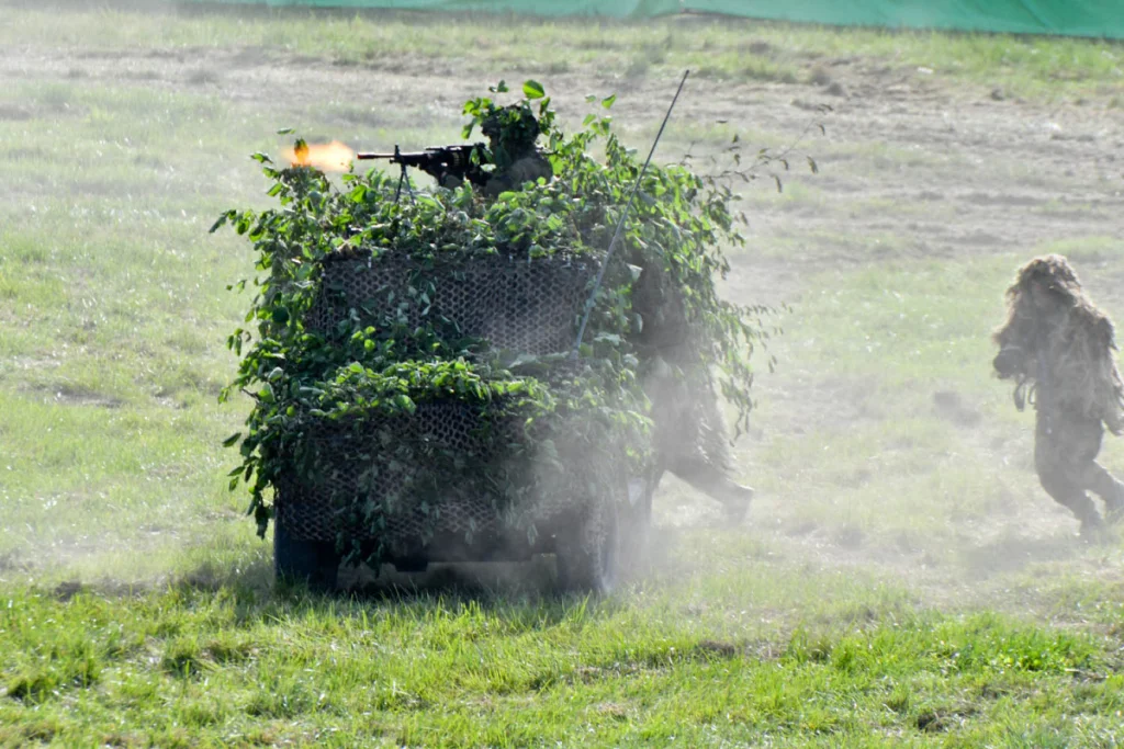 průzkumníci cvičení