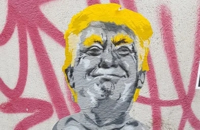 graffiti Donald Trump