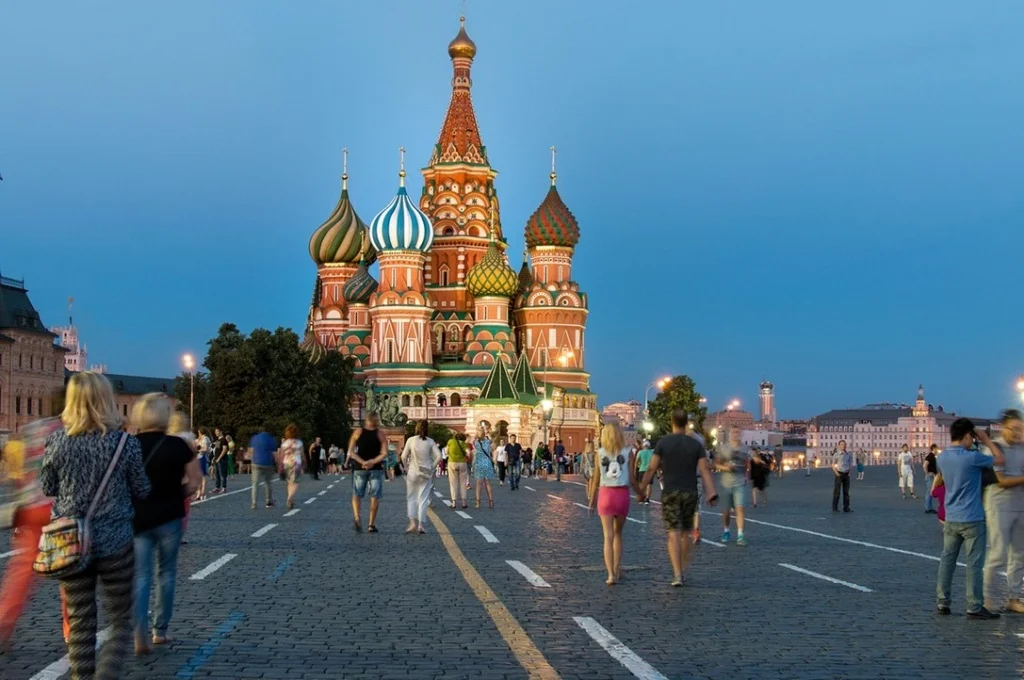 chrám Vasila Blaženého v Moskvě