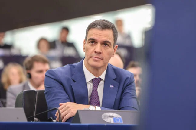 Španělský premiér Pedro Sánchez