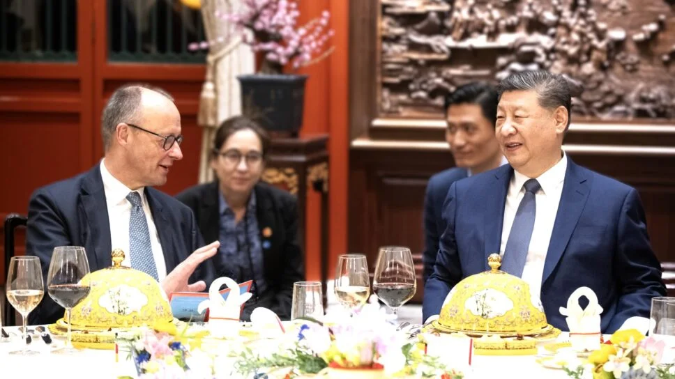 Friedrich Merz a Si Ťin-pching