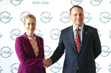 Kaja Kallasová a Radosław Sikorski