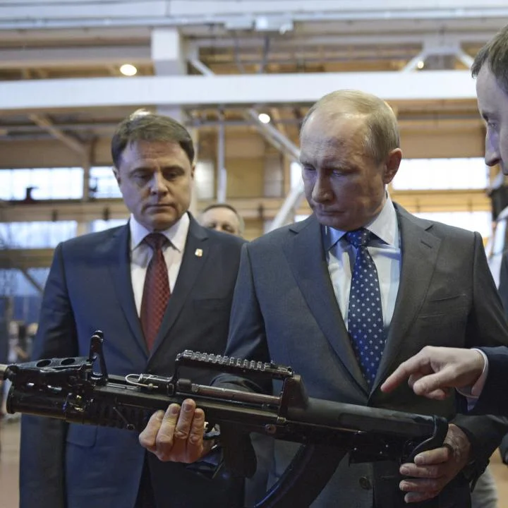 Putin Rusko zbraň