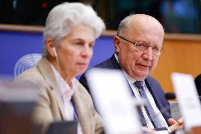 Marie-Agnes Strack-Zimmermannová a Andrius Kubilius